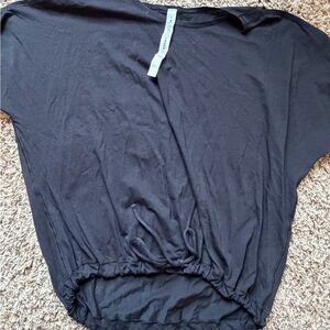 Lululemon Black short sleeve tied waist tee 4